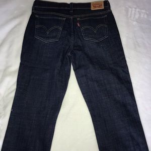 Levi’s cuffed denim capris